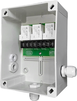 Герметичный контактор ГК-90А (3 х 30А/IP56) 2095 - фото 82765
